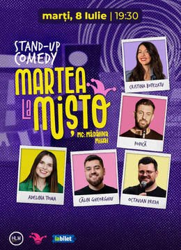 The Fool: Marțea la Mișto cu Cristina Botezatu, Popică, Adelina Toma, Călin Gheorghiu și Octavian Preda