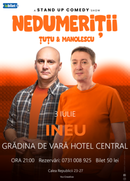 Ineu: Stand-up Comedy - Dan Tutu si Cristi Manolescu