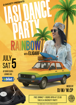 Iasi: Dance Party Rainbow