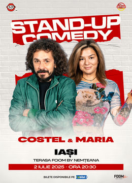 Iași: Costel și Maria Popovici - Stand Up Comedy Show 1