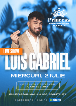 Mamaia: Concert Luis Gabriel