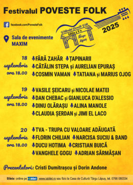Festivalul Poveste Folk Targu Lapus - editia a-5 a