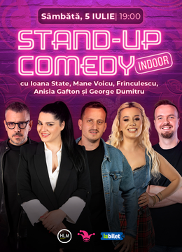 The Fool: Stand-up comedy cu Ioana State, Mane Voicu, Frînculescu, Anisia și George Dumitru