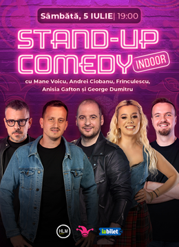 The Fool: Stand-up comedy cu Andrei Ciobanu, Mane Voicu, Frînculescu, Anisia și George Dumitru