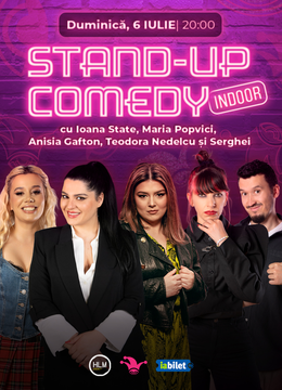 The Fool: Stand-up comedy cu Maria Popovici, Ioana State, Anisia, Teodora Nedelcu și Serghei