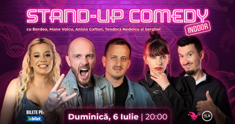 The Fool: Stand-up comedy cu Bordea, Mane Voicu, Anisia, Teodora Nedelcu și Serghei