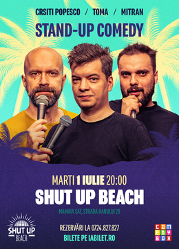 Constanta: Stand-up Comedy cu Toma, Cristi Popesco și Mitran