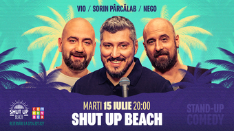 Constanta: Stand-up Comedy cu Sorin Pârcălab, Vio și Nego