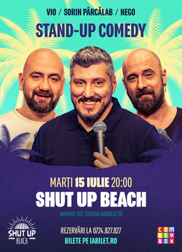 Constanta: Stand-up Comedy cu Sorin Pârcălab, Vio și Nego