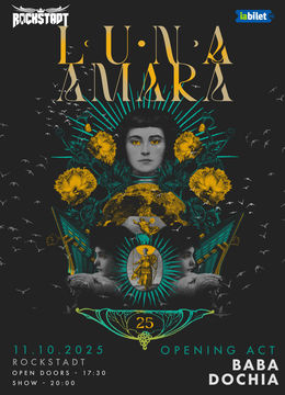 Brasov: Concert Luna Amara -  25 de ani - concert electric