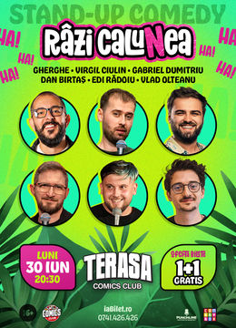Stand-up Comedy Râzi ca luNea pe Terasa ComicsClub!