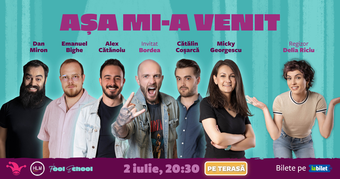 The Fool: Așa mi-a venit! | Show de comedie on the spot pe terasă