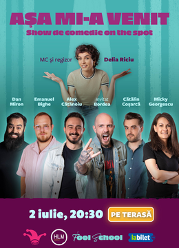 The Fool: Așa mi-a venit! | Show de comedie on the spot pe terasă