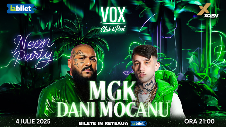 Costinesti: Neon Party MGK & Dani Mocanu