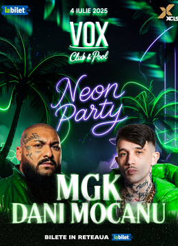 Costinesti: Neon Party MGK & Dani Mocanu
