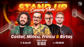 Stand-up Comdey cu Costel, Mincu, Frîncu & Birtaș la Club99