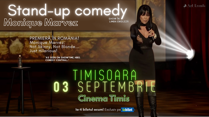 Timișoara: Stand-up cu Monique Marvez