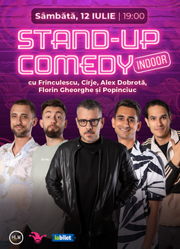 The Fool: Stand-up comedy cu Frînculescu, Cîrje, Dobrotă, Popinciuc și Florin Gheorghe