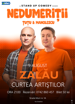 Zalau: Stand-up Comedy - Dan Tutu si Cristi Manolescu