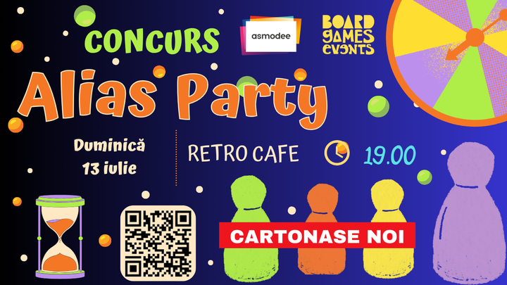 Iasi: Concurs de Alias Party @Board Games Events