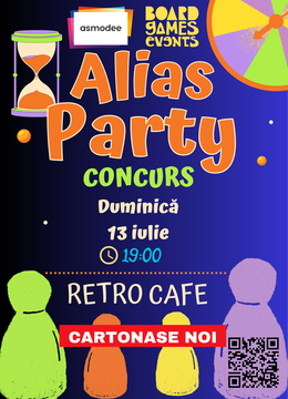 Iasi: Concurs de Alias Party @Board Games Events