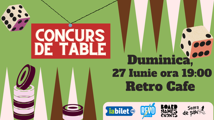Iasi: Concurs de Table @ Board Games Events