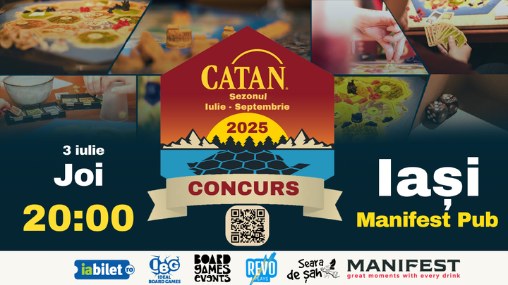 Iasi: Concurs de Catan @ Board Games Events