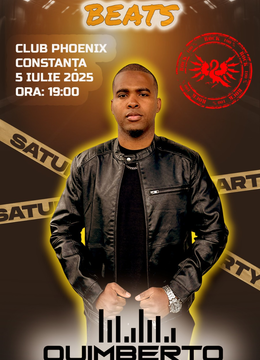 Constanta: AFRO-LATINO BEATS cu DJ QUIMBERTO