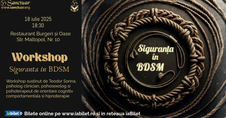 Workshop: Siguranta in BDSM