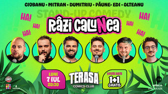 Stand-up Comedy Râzi ca luNea pe Terasa ComicsClub!