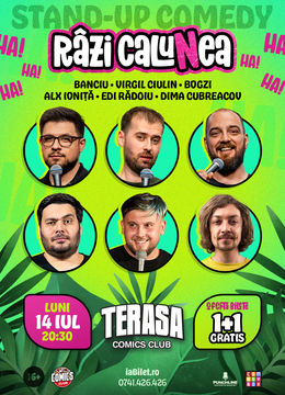 Stand-up Comedy Râzi ca luNea pe Terasa ComicsClub!