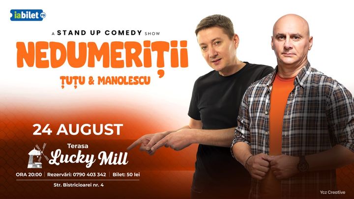 Bistrita: Stand-up Comedy - Dan Tutu si Cristi Manolescu