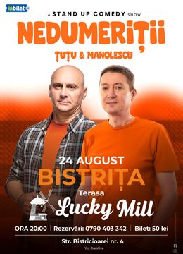 Bistrita: Stand-up Comedy - Dan Tutu si Cristi Manolescu