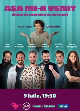 The Fool: Așa mi-a venit! | Show de comedie on the spot pe terasă