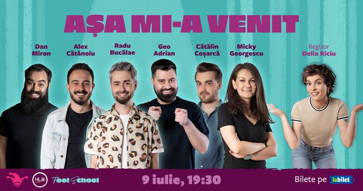 The Fool: Așa mi-a venit! | Show de comedie on the spot pe terasă