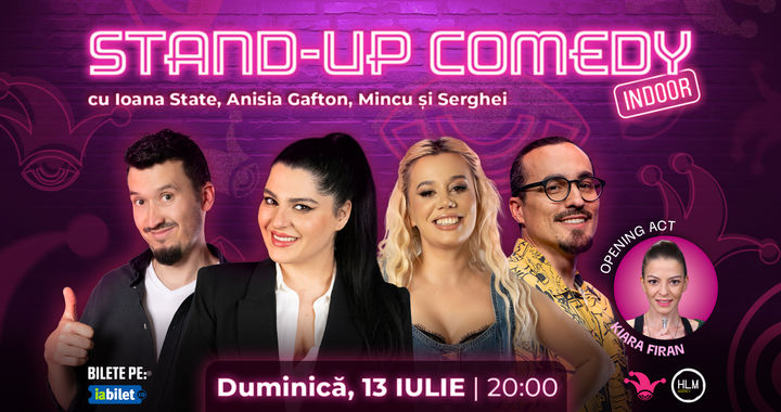 The Fool: Stand-up comedy cu Mincu, Ioana State, Anisia și Serghei
