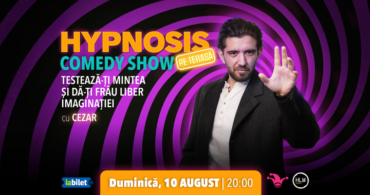 The Fool: Hypnosis Comedy Show pe terasă cu Cezar