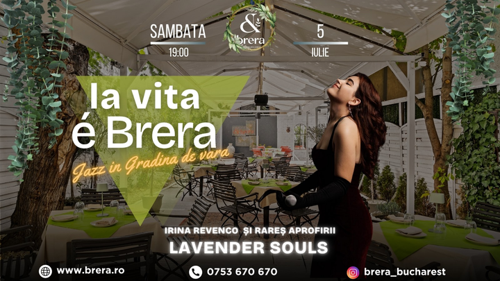 La Vita e Brera • Summer Aperitivo • Special Guest: Lavender Souls