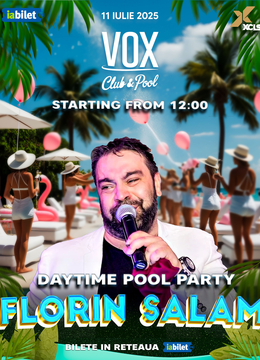 Costinesti: Pool Party x Florin Salam