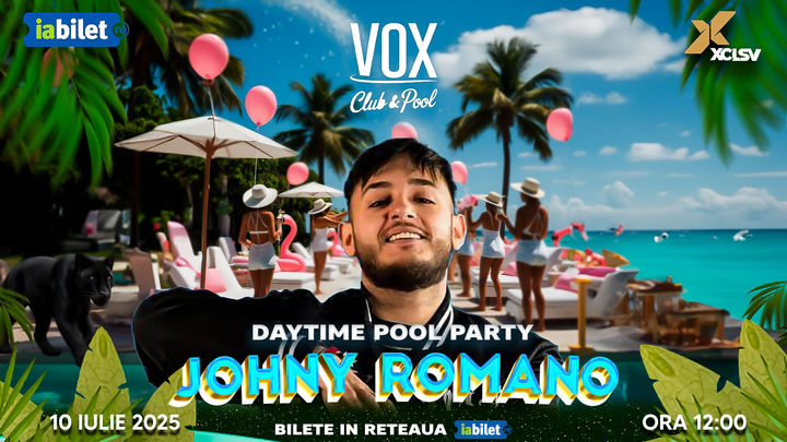 Costinești: Pool Party x Johny Romano