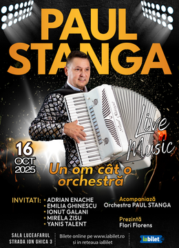 Paul Stângă - „Un om cât o orchestră”