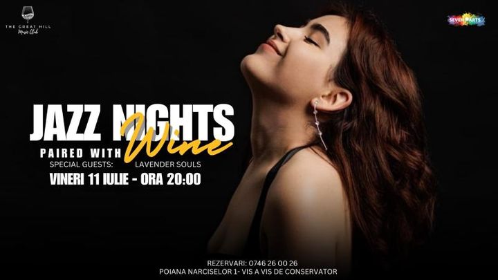 Jazz Nights Paired with Wine | Special Guests: Lavender Souls