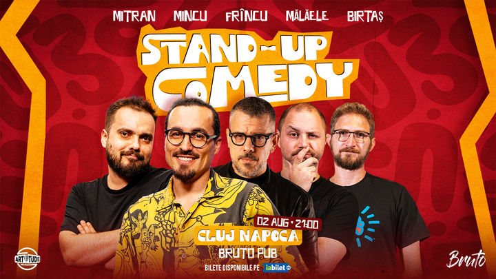 Cluj-Napoca: Mincu, Mitran, Bogdan Mălăele, Dan Birtaș, Dan Frînculescu | Stand Up Comedy Show