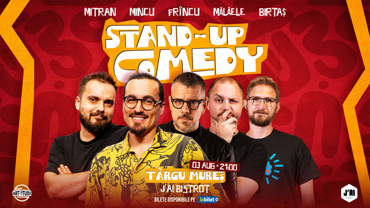 Targu Mures: Mincu, Mitran, Bogdan Mălăele, Dan Birtaș, Dan Frînculescu | Stand Up Comedy Show