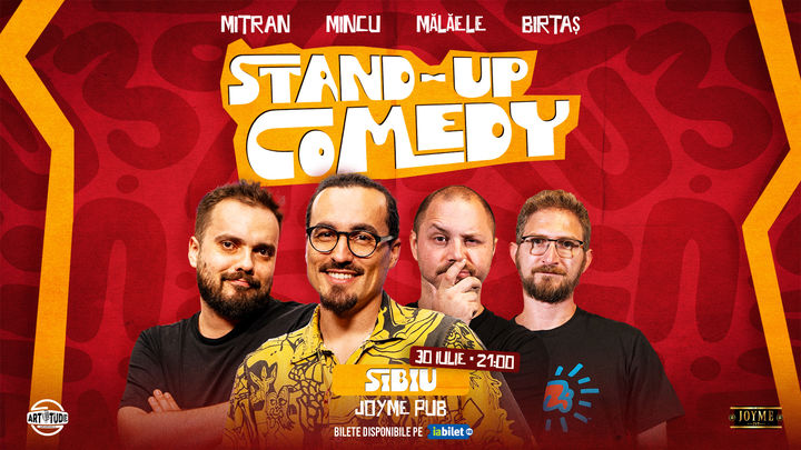 Sibiu: Mincu, Mitran, Bogdan Mălăele & Dan Birtaș | Stand Up Comedy Show