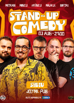 Sibiu: Mincu, Mitran, Bogdan Mălăele & Dan Birtaș, Dan Frînculescu | Stand Up Comedy Show
