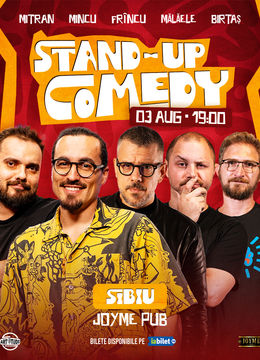 Sibiu: Mincu, Mitran, Bogdan Mălăele & Dan Birtaș, Dan Frînculescu | Stand Up Comedy Show