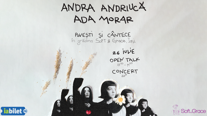 Iași: Andra Andriucă & Ada Morar •  Povești și cântece în Grădină