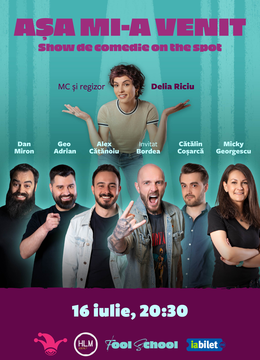 The Fool: Așa mi-a venit! | Show de comedie on the spot pe terasă