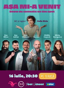 The Fool: Așa mi-a venit! | Show de comedie on the spot pe terasă